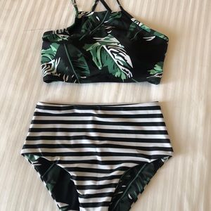 Two Piece reversible bottom bikini